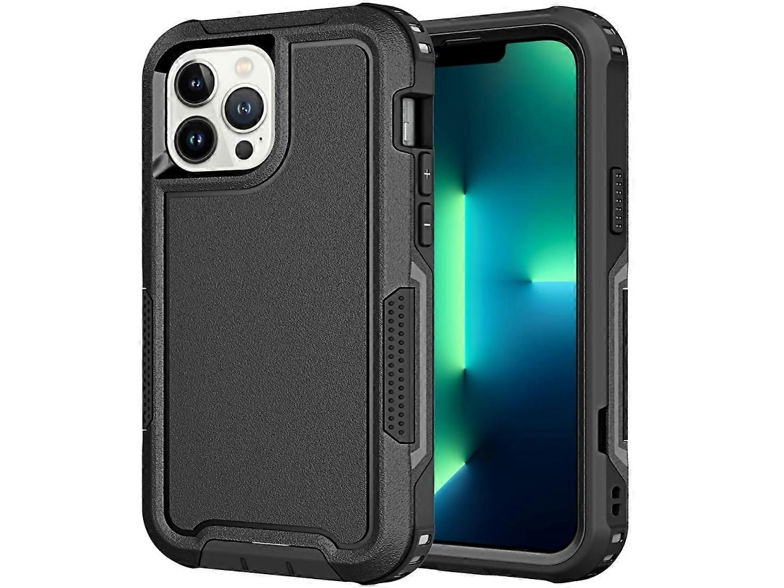 Capa 3 Em 1 Pc Tpu À Prova De Choque Para Iphone 13 Pro Max