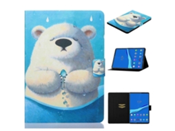 Capa De Couro Inteligente Com Desenho Colorido Para Tablet Lenovo Tab M10 Plus 10.6 3ª Geração 2022