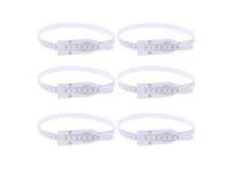 Lurelia Fita Para Bebé Para Bebé Flexível Transparente Portátil 6 Unidades 56cm Para Medição De Cabeça, Tórax E Cintura