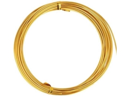 Arame de Alumínio ARTEMIO  (5 M x 1,5 mm - Dourado)