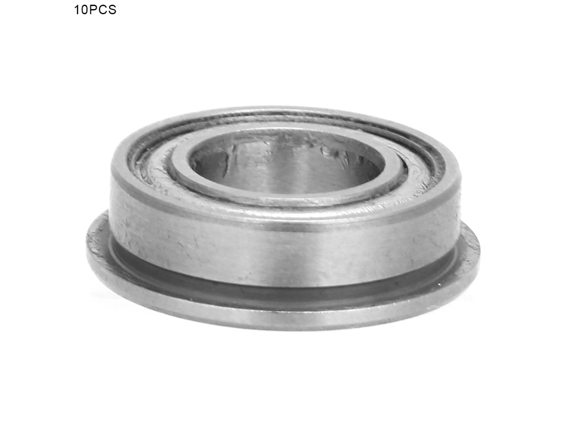 10 Peças De Rolamentos De Bola De Canal Profundo Duplo Selado Tipo Mf (mf137zz 7x13x4mm)