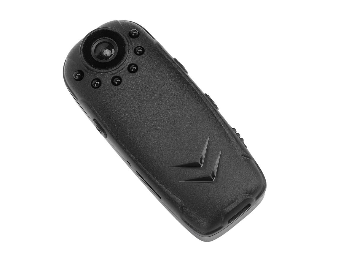 Câmera Corporal Portátil 1080p Ângulo Largo 130° Gravação Em Loop Noturna Visão 32gb