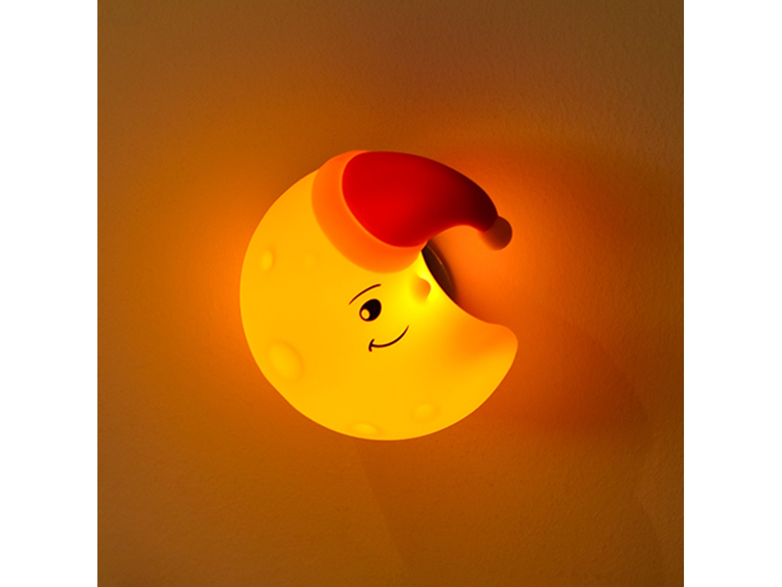 (lua) Luminária Noturna Fofa De Silicone Para Quarto De Bebê, Luz Em Formato De Estrela Com Intensidade Ajustável, Luz Led Em Abs