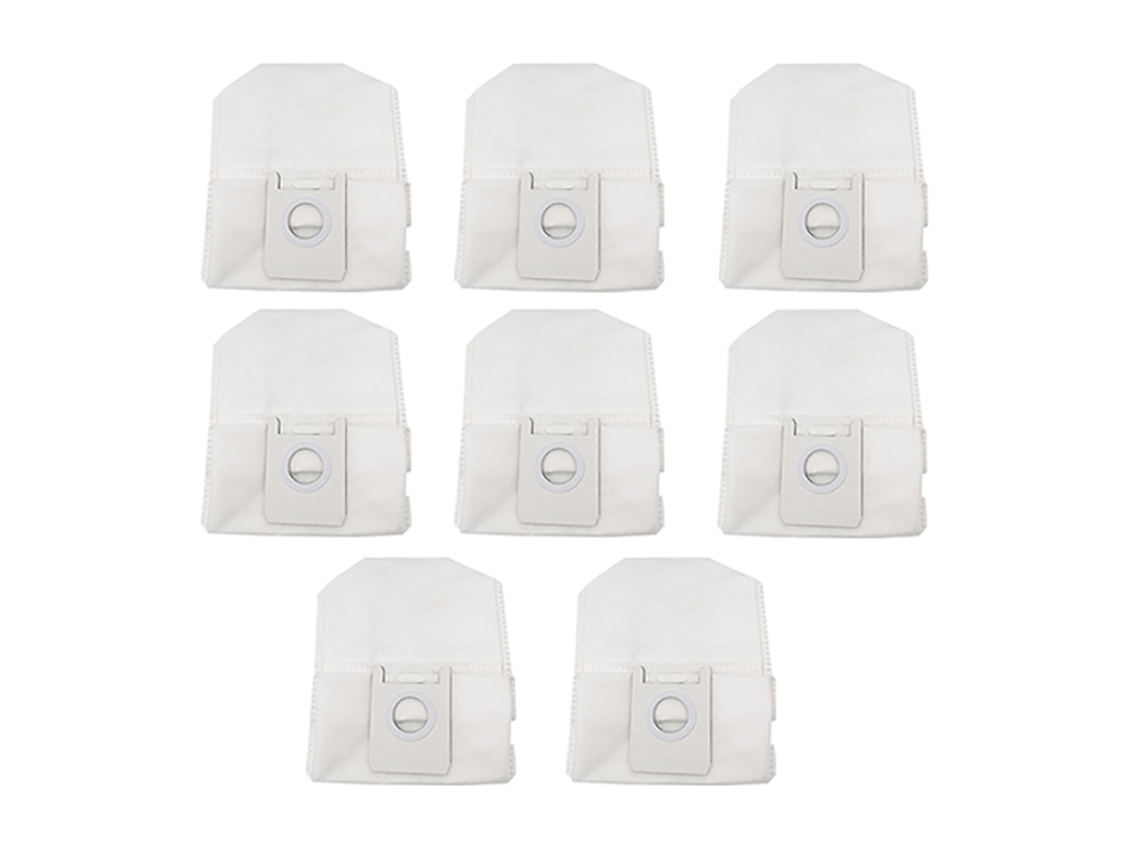 8 pacote saco de pó substituição para xiaomi roidmi robô varrendo eve mais aspirador reabastecer peças reposição acessório