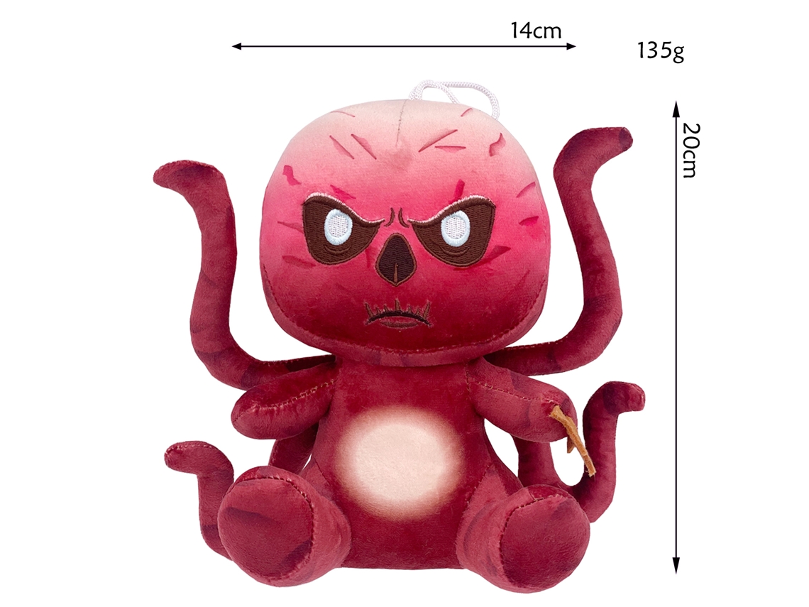 Boneco do Demogorgon Vermelho de Quatro Tentáculos Stranger Things GOKOCO