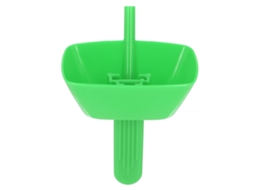 Suporte para Popsicle Anti gotejamento Abs Verde para Crianças