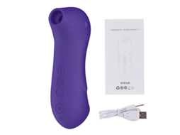 Vibrador De Massagem De Suco De 10 Frequncias Para Mulheres (roxo)