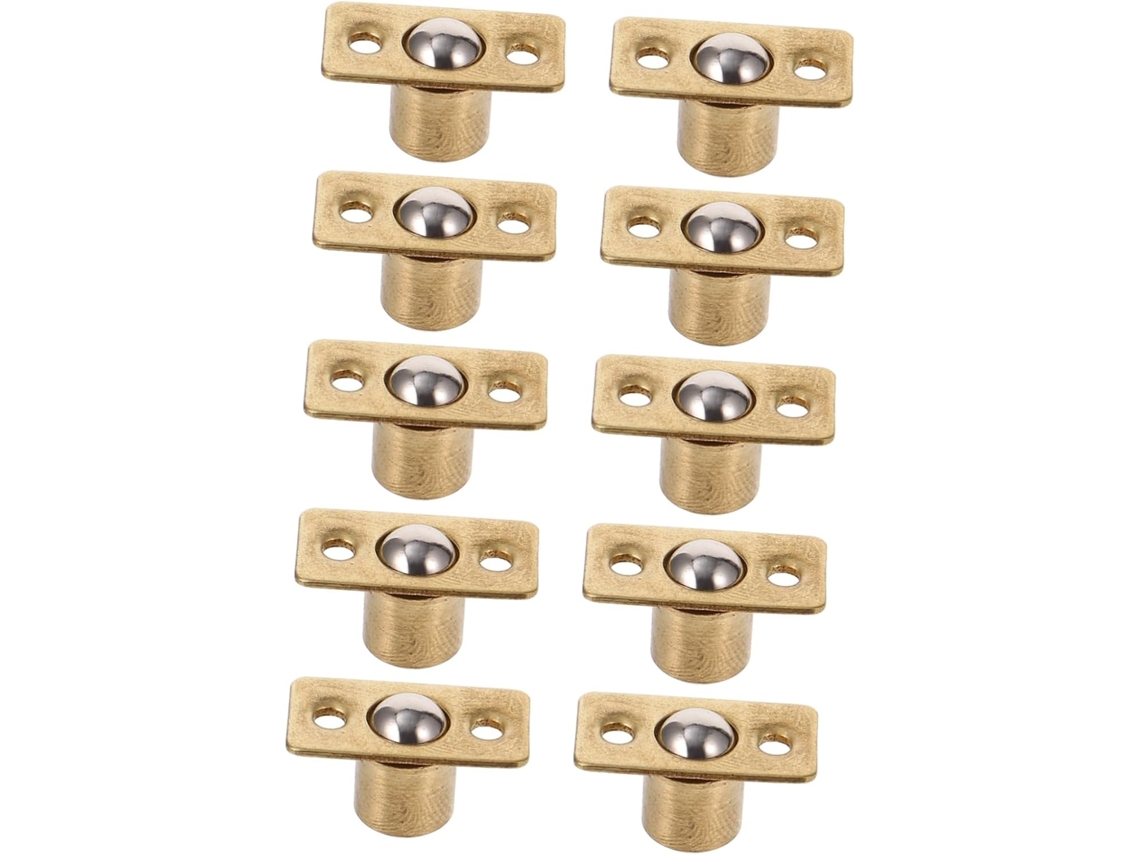 Conjunto De 3 Travas Esfera Móveis, Trava De Mola Porta, Fecho Oculto Armário, Gaveta, 10 Peças*3