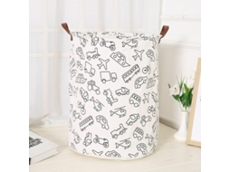 Bolsa Organizadora BRILVIBERA para brinquedos, tecido e couro, com alça