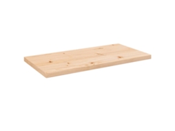 Table Top, Table Tops Vidaxl Marrom Madeira De Pinho (80 X 40 X 2.5 Cm)