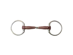 Brinco de Couro Olive Pincheless 17 Mm Dourado 135 Mmmetalab