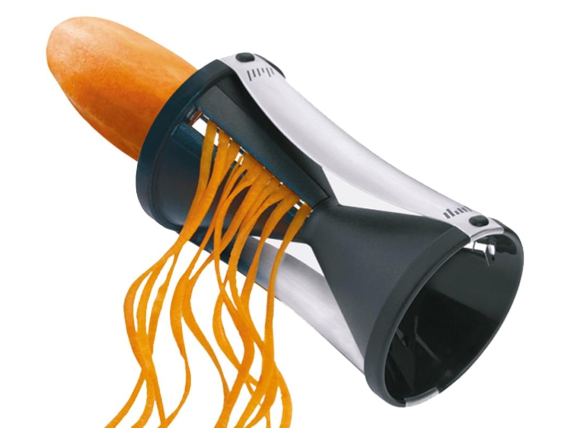 Zoodle Magic, Espiralizador De Vegetais Com Lâminas Aço Inoxidável Para Espirais Cruas E Saudáveis, Plástico Abs De Alta Qualidade