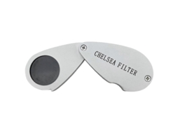 35x Lupa De Joalheiros Dobrável Óculos De Bolso Chelseas Filtro Filtro Joalheiros Aquaforge