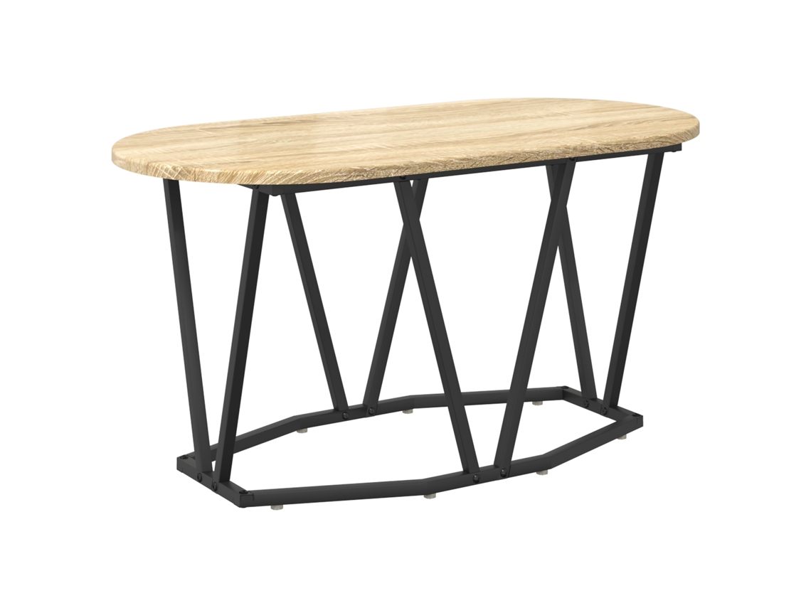 Conjunto 1 Mesa De Centro Vidaxl Castanho Derivados De Madeira (80 X 40 X 40.5 Cm)