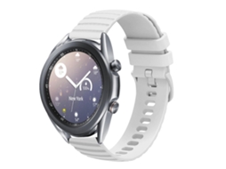 Pulseira De Silicone Sólida Com Estampa Ondulada E Pontilhada Para Samsung Galaxy Watch3 (41 Mm X 20 Mm).