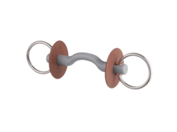 Duro Snaffle Tongue Arc Bar 6 Cm Mordeu Prateado 140 Mmberis