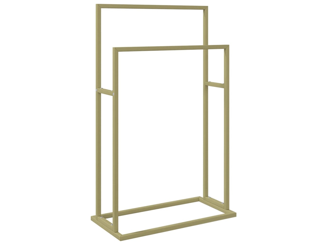 Towel Rack, Towel Racks Vidaxl Ouro Ferro (48 X 24 X 78.5 Cm)