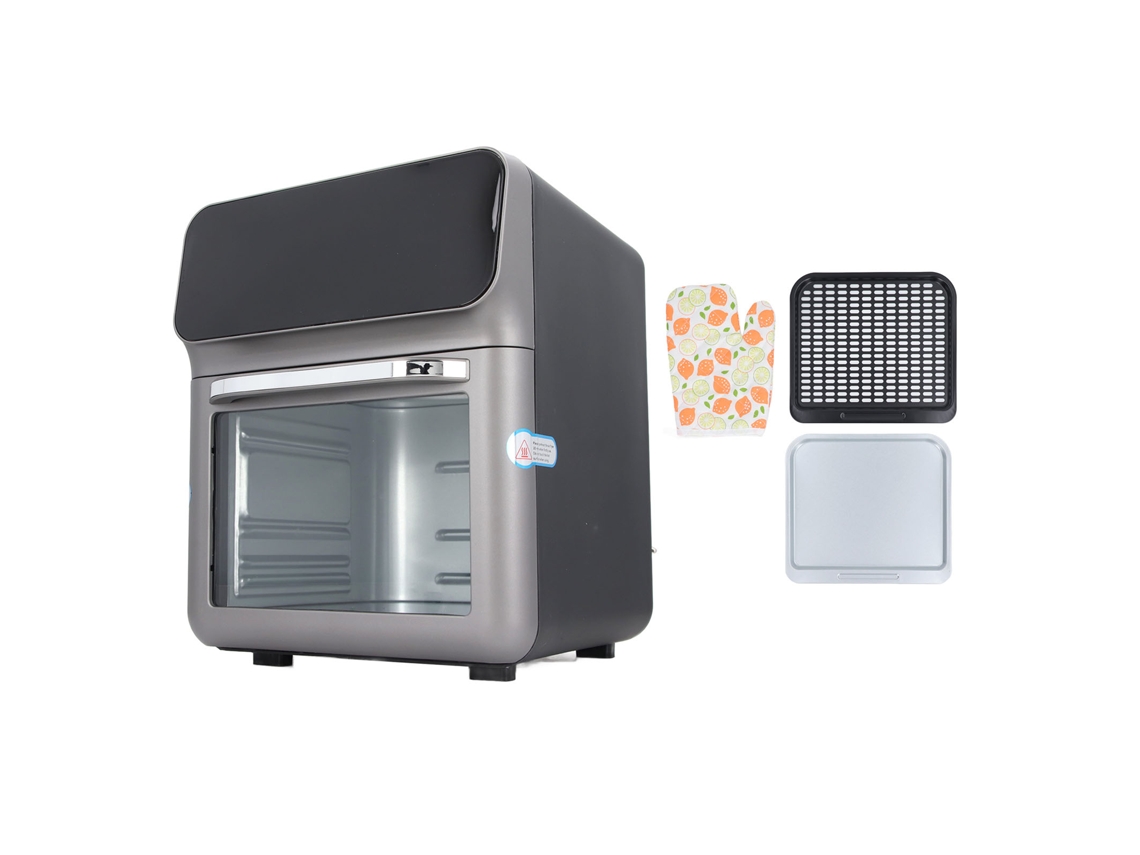 Fritadeira Elétrica Sem Óleo 1350w com Circulação de Ar 360°, 10l LAXISCREED