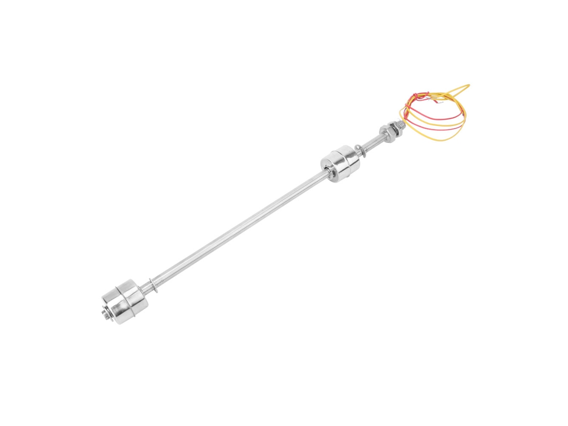 Laxiscreed Sensor De Nível De Líquido Em Aço Inox Com Bola Dupla, Compatível Com 0-110v Dc, 300mm