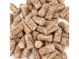 100 Rolhas de Cortiça Natural para Garrafa de Vinho, Decoração de Casa, Hobby e Projetos Diy, 2 BRILVIBERA