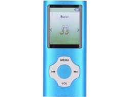 Reprodutor de MP3/MP4 Bluetooth de 32 GB, reprodutor de música portátil ultra potente para crianças com cartão de memória pequeno e redução de ruído.