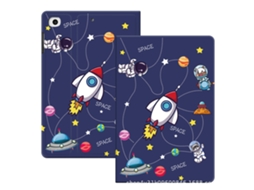 Capa Para Ipad Pro 2024 De 11 Polegadas, Capa Protetora Flexível De Tpu Com Estampa De Astronauta. Siurn