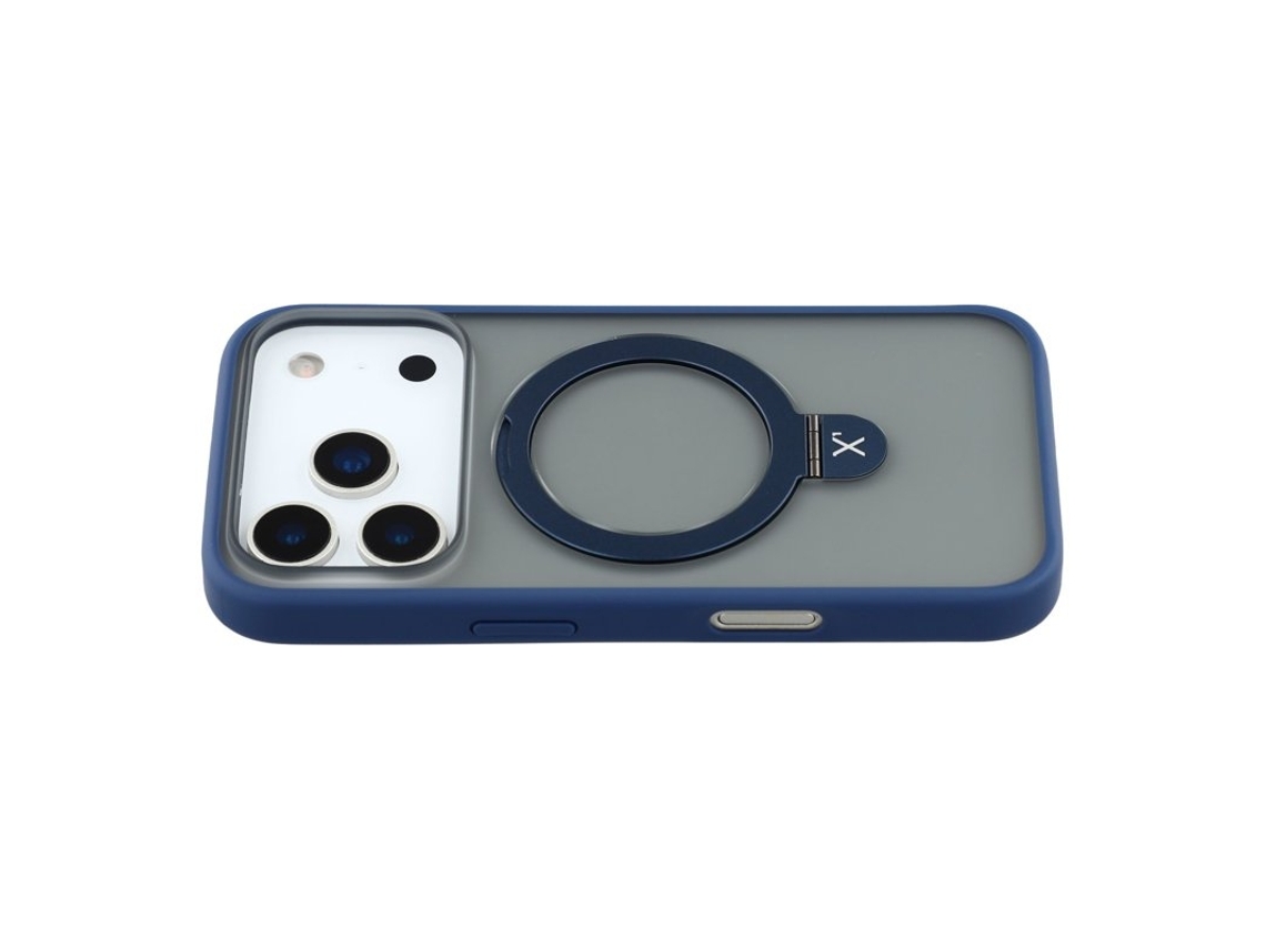 Capa X-level Para Iphone 17 Pro Max Com Suporte Metálico - Azul