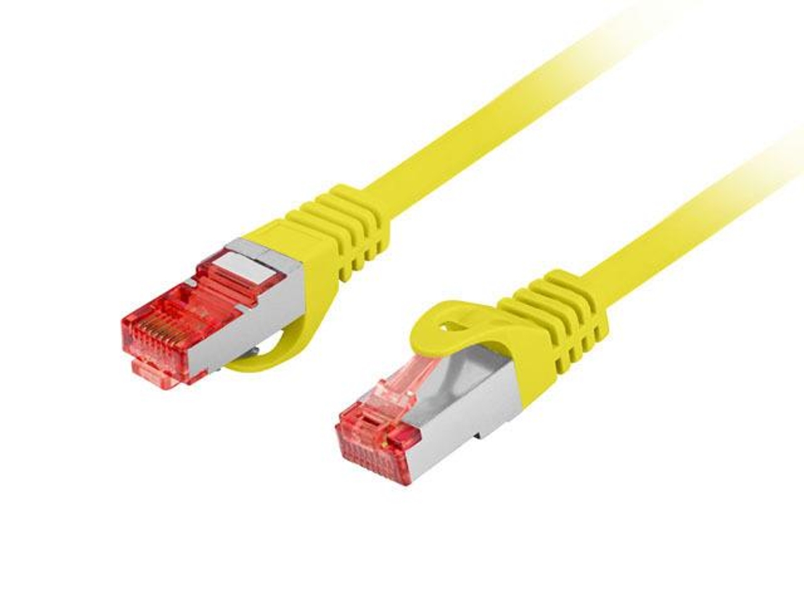 Cabo de Conexão LANBERG S/ftp Cat.6 1,5 M para Dispositivos Multimídia Aprovado no Teste Fluke