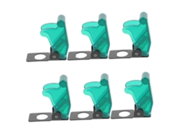 Conjunto De 6 Peças De Capas Protetoras Para Interruptores Basculantes, À Prova D'água E Poeira.