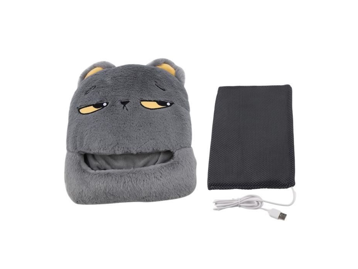 FAFEICY Aquecedor de Pés Aquecido Usb Aquecedor de Pés com Desenho Animado Sapato Chinelo de Aquecimento Elétrico para Viagens em Casa