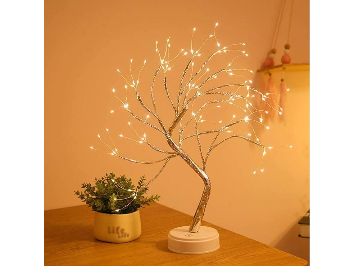 2026 luz de Árvore Led de Cobre Usb 108 Leds com Bateria para Natal Design Fofo e Elegante