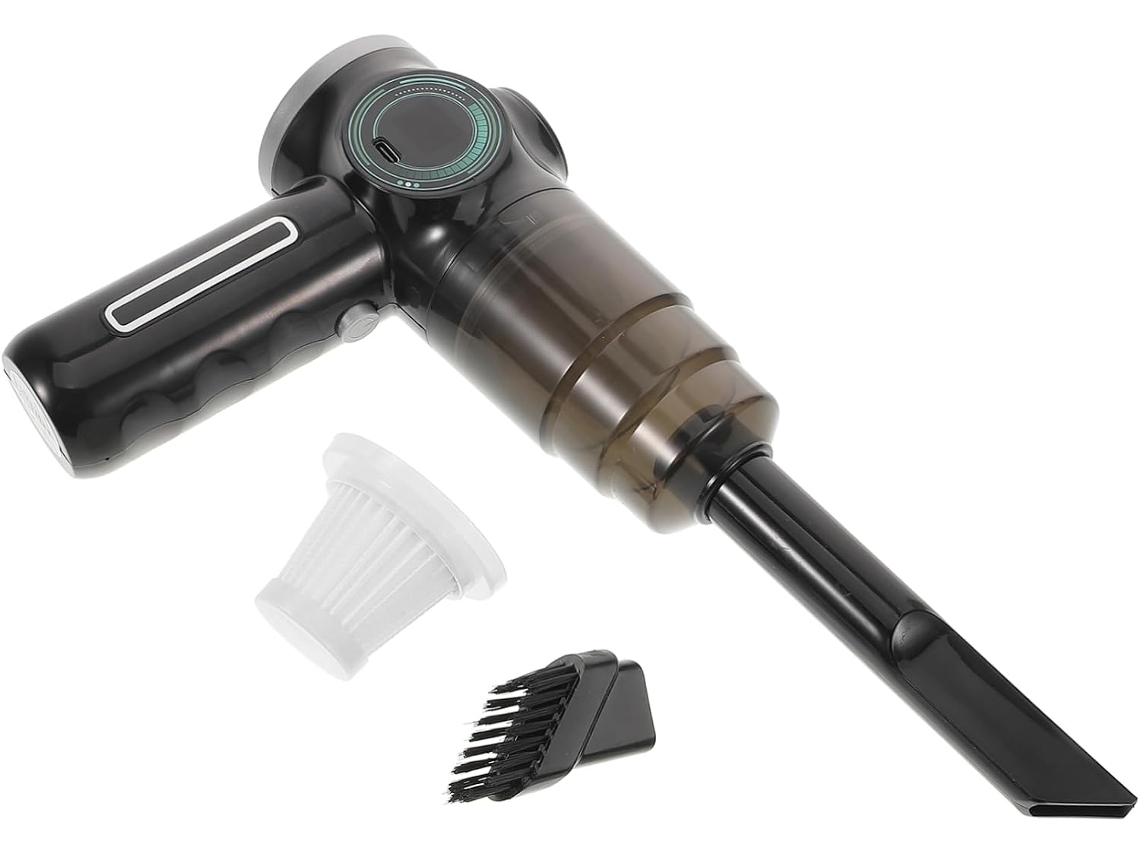 Conjunto De 1 Aspirador Pó Sem Fio Para Carro Zerodeko, Aspirador De Pó Potente Para Carro, Mini Aspirador De Pó
