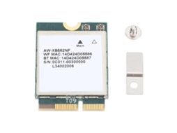 Módulo De Placa De Rede Sem Fio M.2 Tri Band Mt7902 2400mbps Bluetooth 5.2