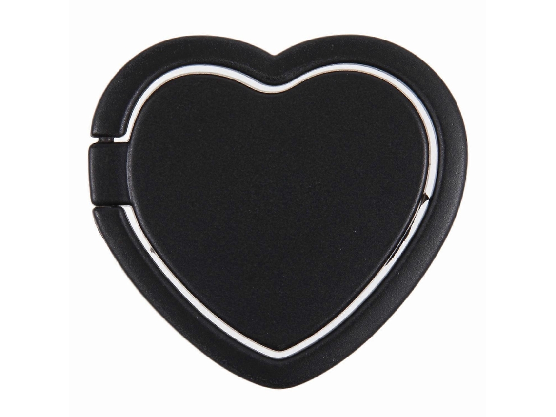 Suporte De Anel Para Celular Com Suporte Em Formato De Coração E Metal