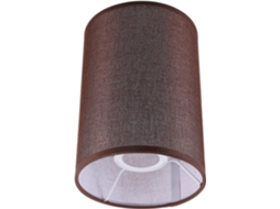 Abajur Cilíndrico Decorativo Para Luminária De Mesa Com Soquete E27, Acessório.