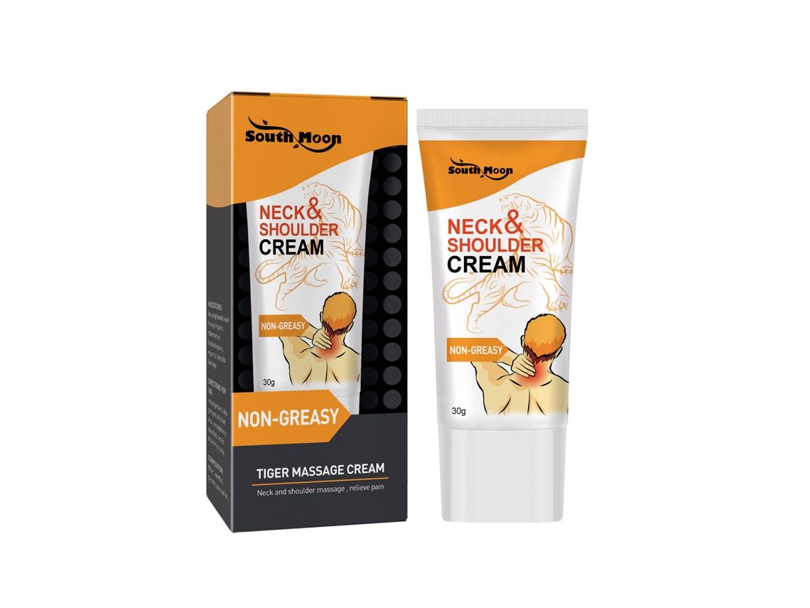 Creme de Massagem para Pescoço e Ombros, Combate Tensão e Dor LAXISCREED