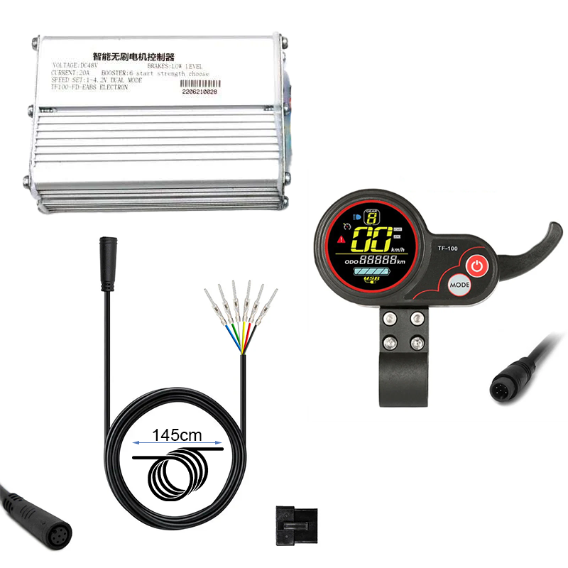 Kit Eletrônico Tf-100 36/48v 20a 500/800w