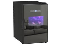 Adega 15 Garrafas 39l Iluminação Led Temperatura 8 18°c
