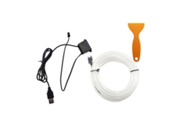 2026 tira de Luz Ambiental para Coche El Cold Light Guide, Cortable, Sin Pegamento, para Consola Central/puerta/panel de Cambio
