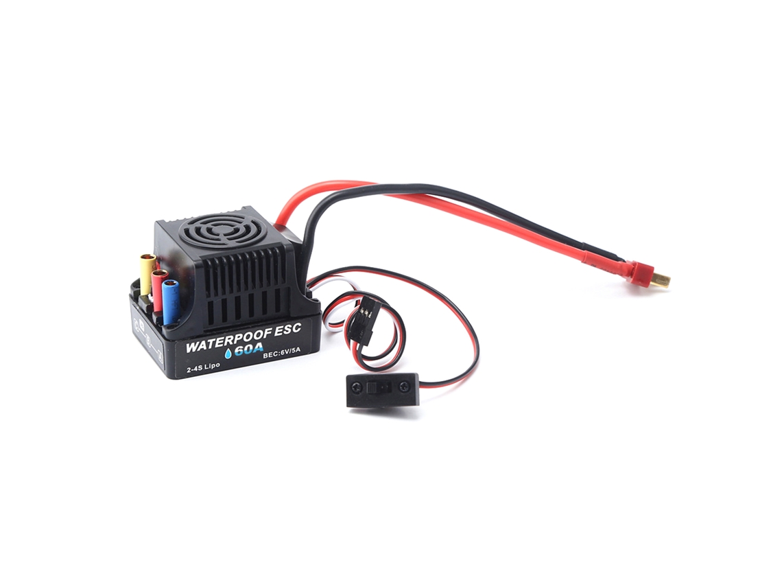 Controlador Esc LAXISCREED 60a 2 4s Carro Rc
