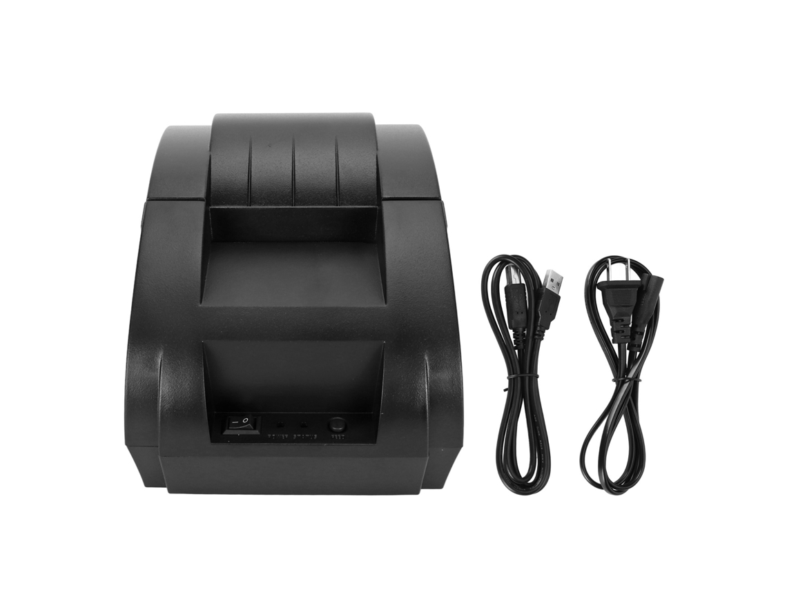 Impressora Térmica Elysve, Usb, 203 Dpi, 240 V, Compatível Com Windows, Linux, Plugue Americano