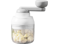 Picador Manual De 250ml Com 3 Lâminas De Aço Inoxidável, Multifuncional Para Picar Cebolas, Alho E Vegetais