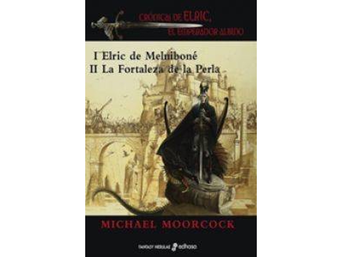 Livro Crónicas Del Emperador Albino de Michael Moorcock (Espanhol)