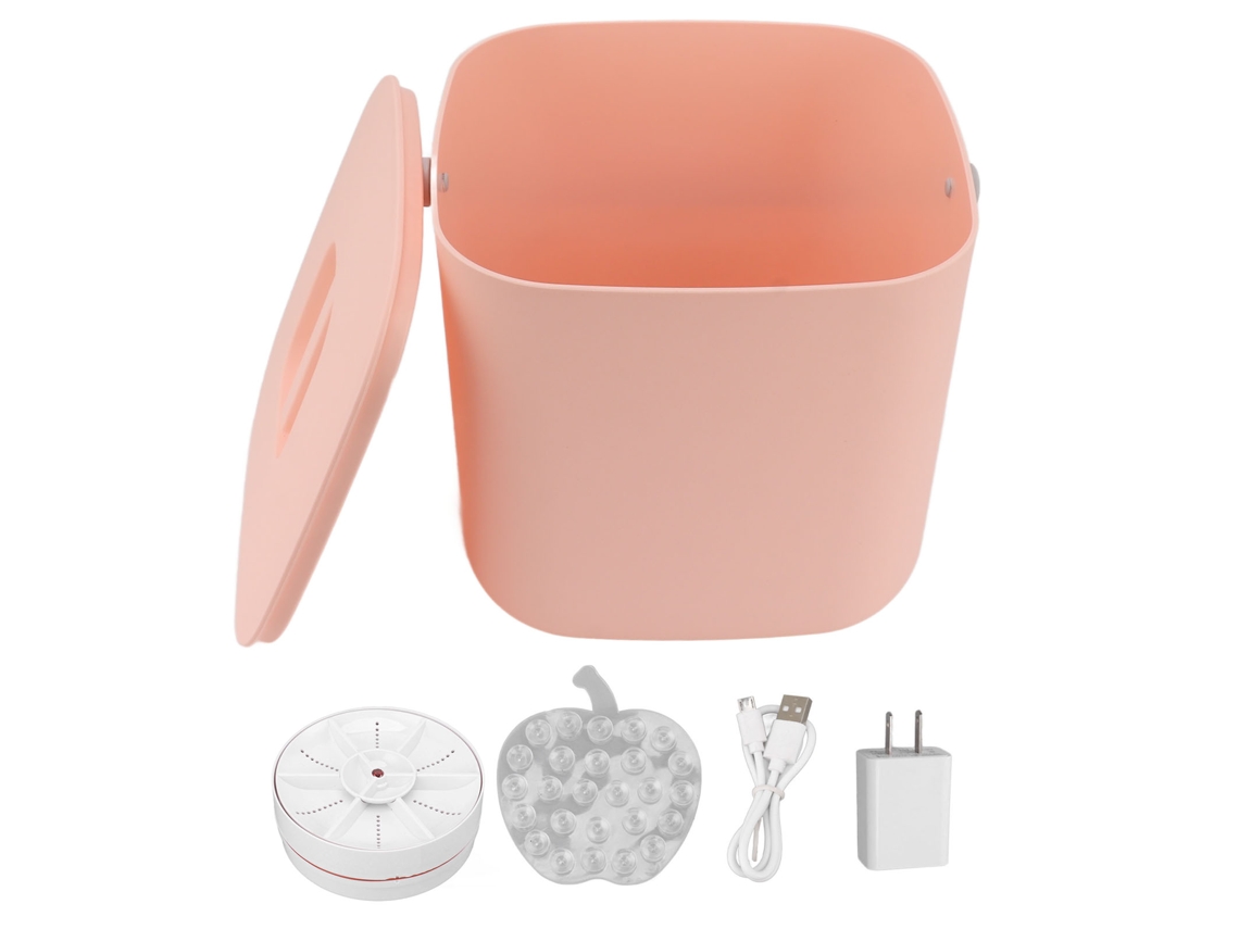 Mini Lavar Frutas e Legumes Rosa LAXISCREED