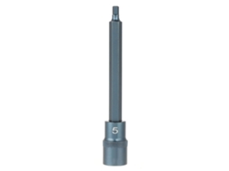 Adaptador de soquete hexagonal para parafusadeira elétrica 1/2" 150mm S/MARCA