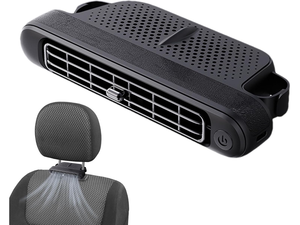 Ventiladores Usb Para Resfriamento De Assentos Carro 3 Encostos Cabeça Ajustáveis