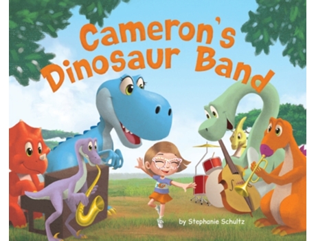Livro Cameron's Dinosaur Band (The Magical Adventures of Aj and Cameron) Stephanie Schultz (Inglês)