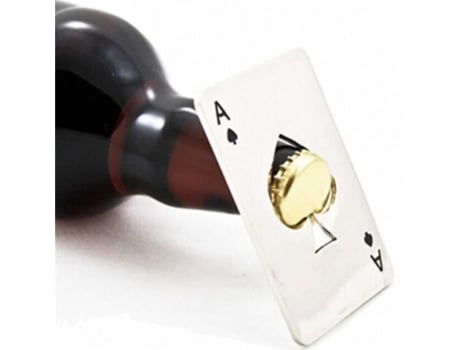 Abridor De Garrafas Não Especificado Forma De Cartão Aço Inoxidável Compacto Design Contemporâneo Happyhomy