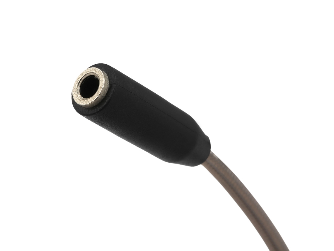 Aetheria cabo Divisor de Áudio 3.5mm 1 Fêmea para 2 Machos Adaptador para Headphone Pc Laptop