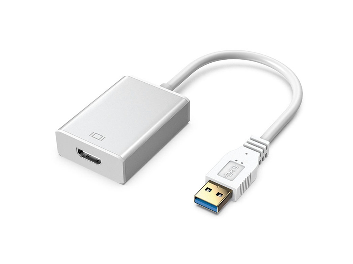 Laxiscreed Adaptador Usb 3.0 Para Hdmi 1080p De Alta Velocidade